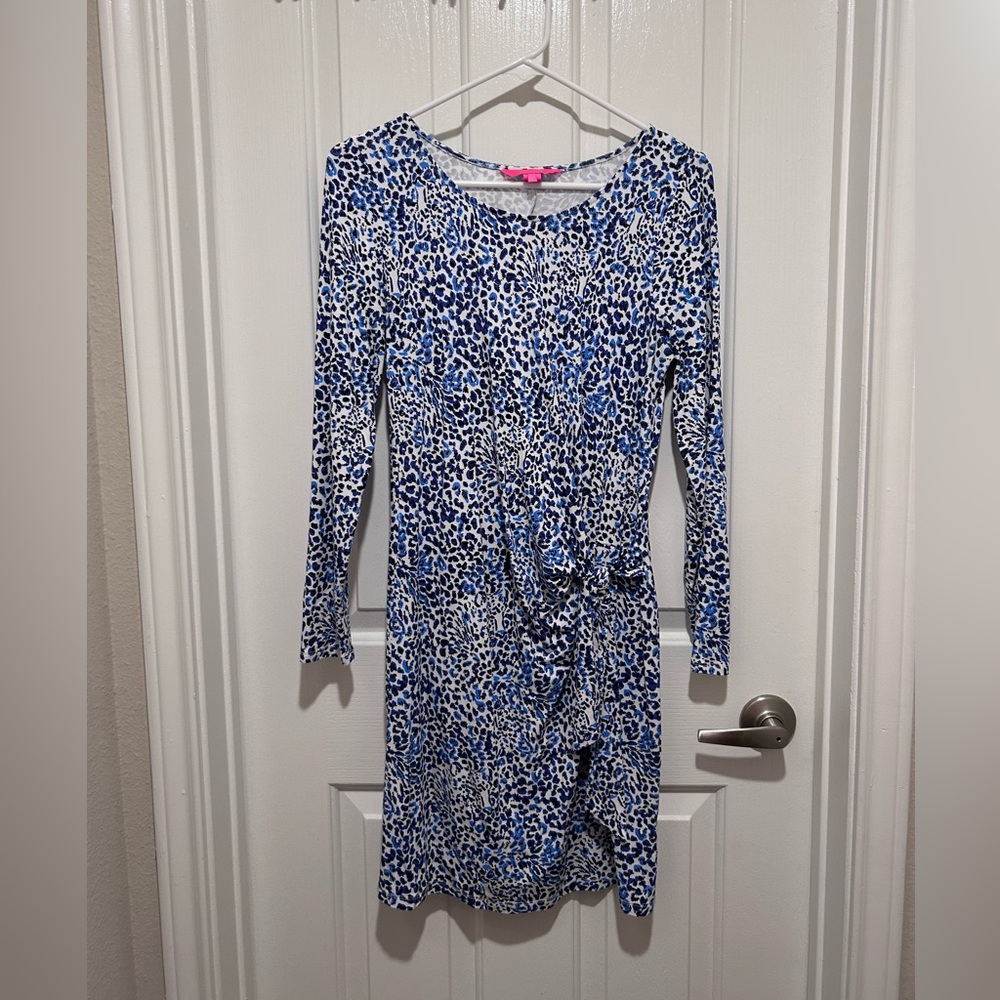 Lilly Pulitzer Lynn Long Sleeve Twist Dress - retails $158 - Small